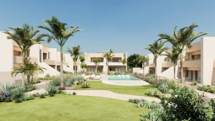 NYPRODUCERADE BUNGALOWS I RODA GOLF