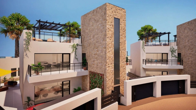 BUNGALOWY W NOWYM BUDOWIE W FUENTE ALAMO, MURCIA