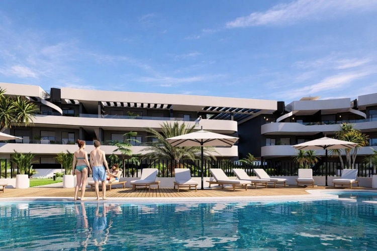 Luxuriöse Apartments direkt am Golfplatz in Meeresnähe in Los Alcázares an der Costa Cálida