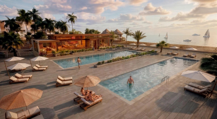 Luxe vakantieappartementen en villa’s met privéstrand aan de kust van Vera Playa-Almería