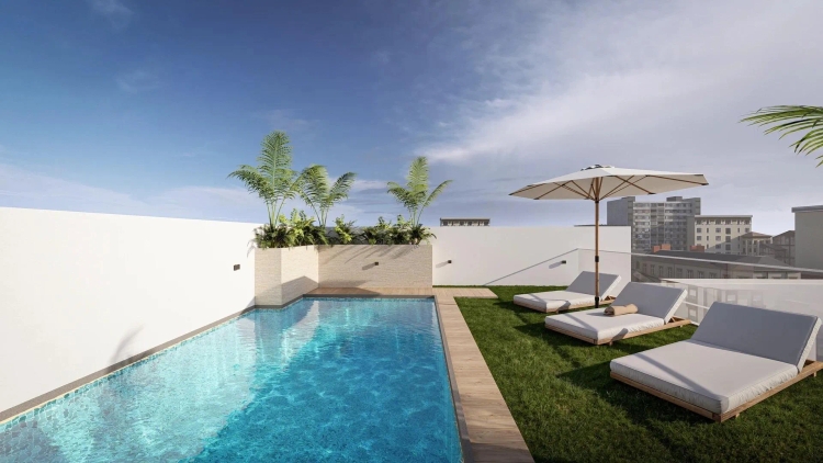 Neubau-Studios und -Wohnungen im Zentrum von Torrevieja in Strandnähe