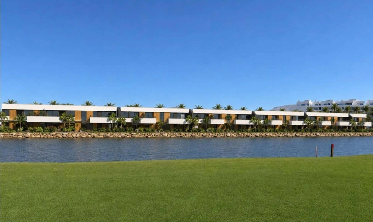 Newly built bungalows at Condado de Alhama Golf Resort, Murcia