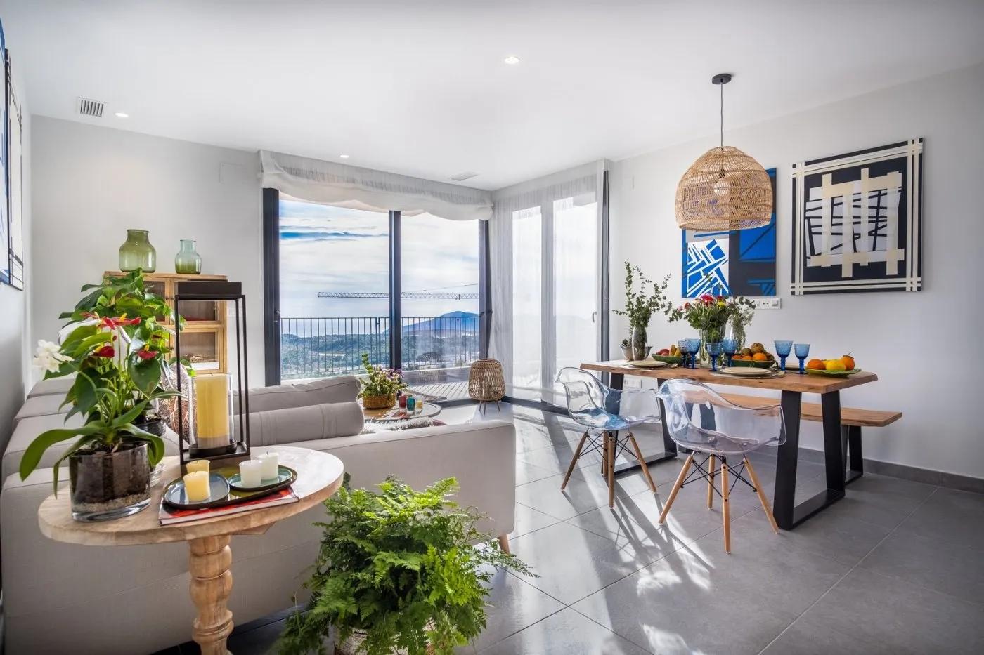 Gloednieuwe vrijstaande villa's met uitzicht op zee in Polop (provincie Alicante) image 14
