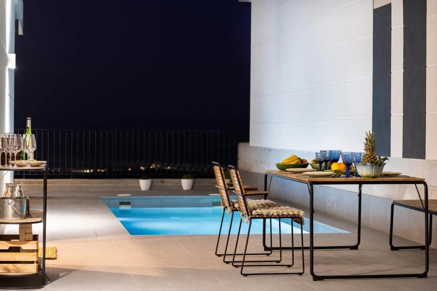 Gloednieuwe vrijstaande villa's met uitzicht op zee in Polop (provincie Alicante) image 33