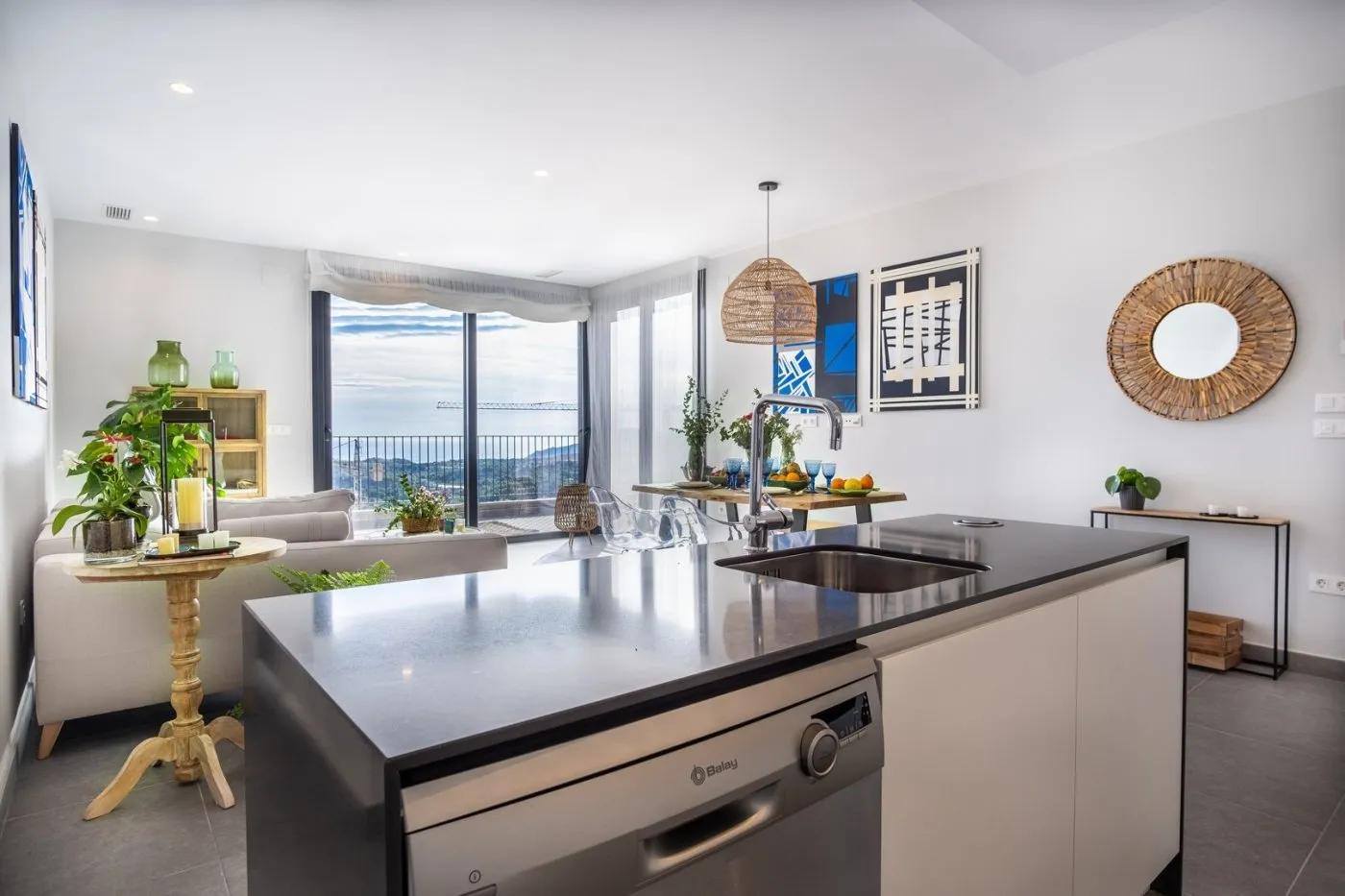 Gloednieuwe vrijstaande villa's met uitzicht op zee in Polop (provincie Alicante) image 10