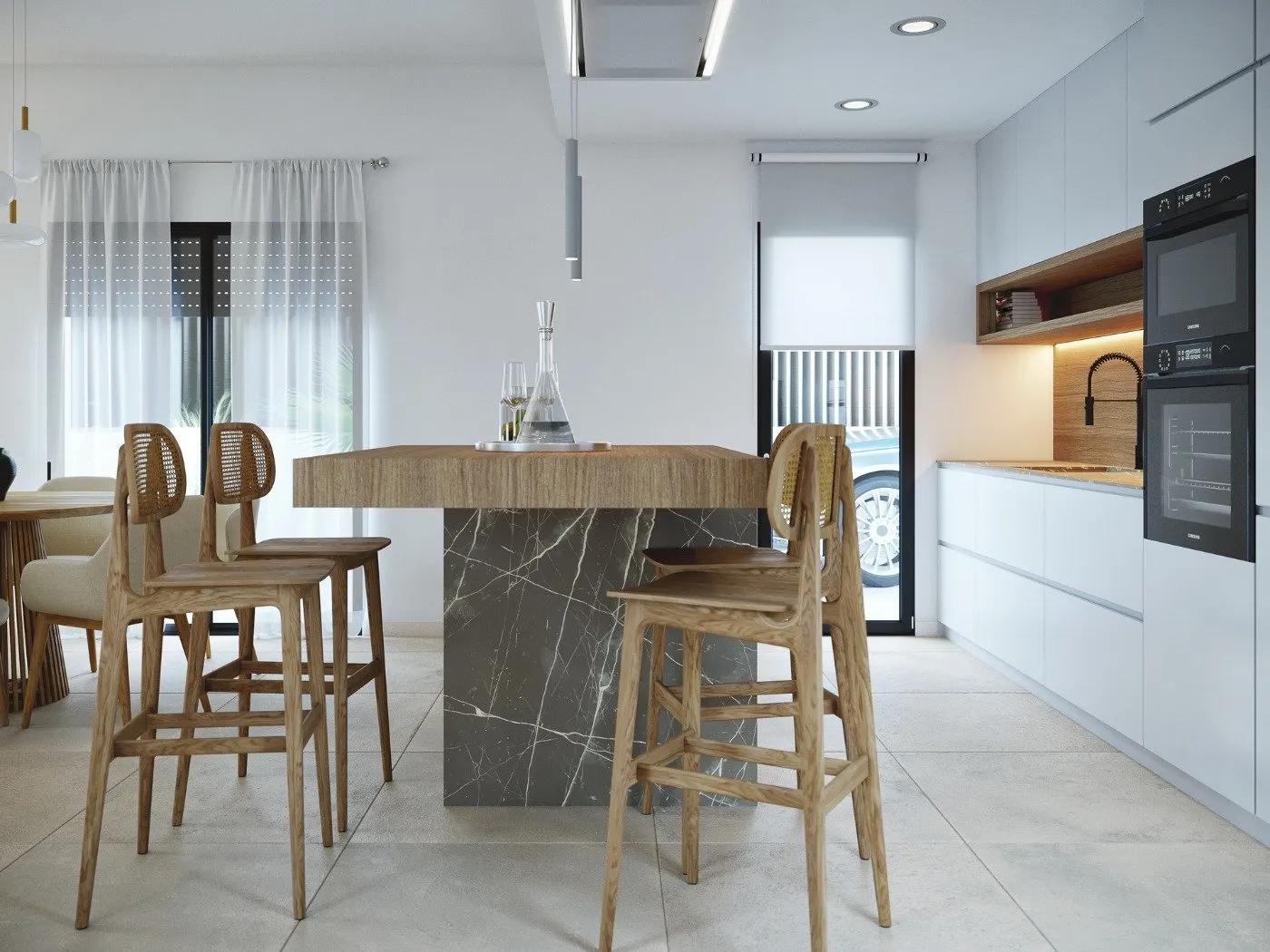 НОВЫЕ ОДНОЭТАЖНЫЕ ВИЛЛЫ НА ГОЛЬФ-КУРОРТЕ АЛЬТAНА, МУРСИЯ image 12