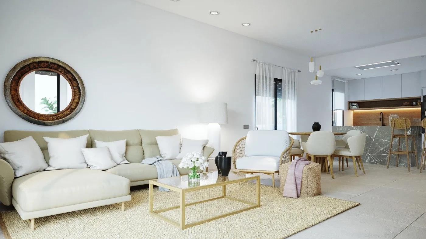 НОВЫЕ ОДНОЭТАЖНЫЕ ВИЛЛЫ НА ГОЛЬФ-КУРОРТЕ АЛЬТAНА, МУРСИЯ image 16