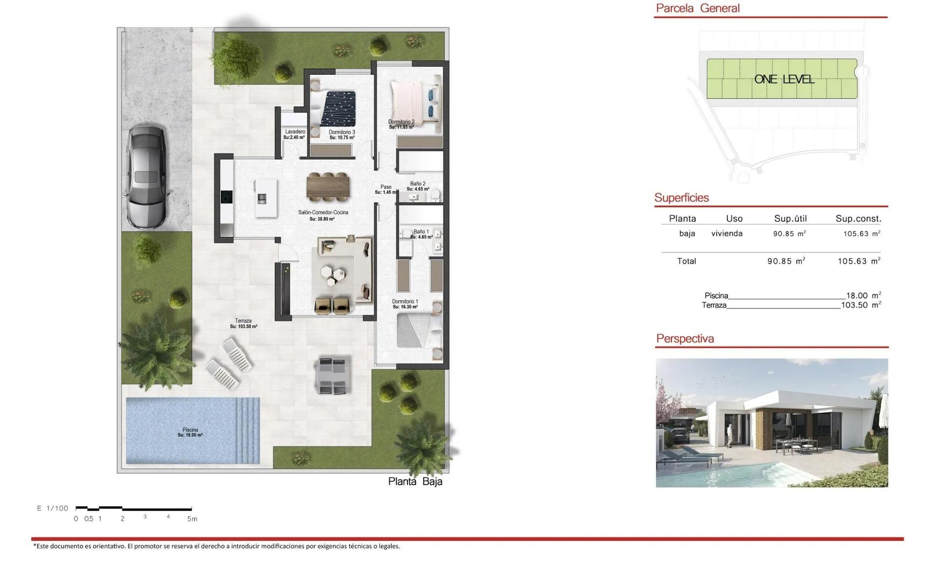 НОВЫЕ ОДНОЭТАЖНЫЕ ВИЛЛЫ НА ГОЛЬФ-КУРОРТЕ АЛЬТAНА, МУРСИЯ image 19