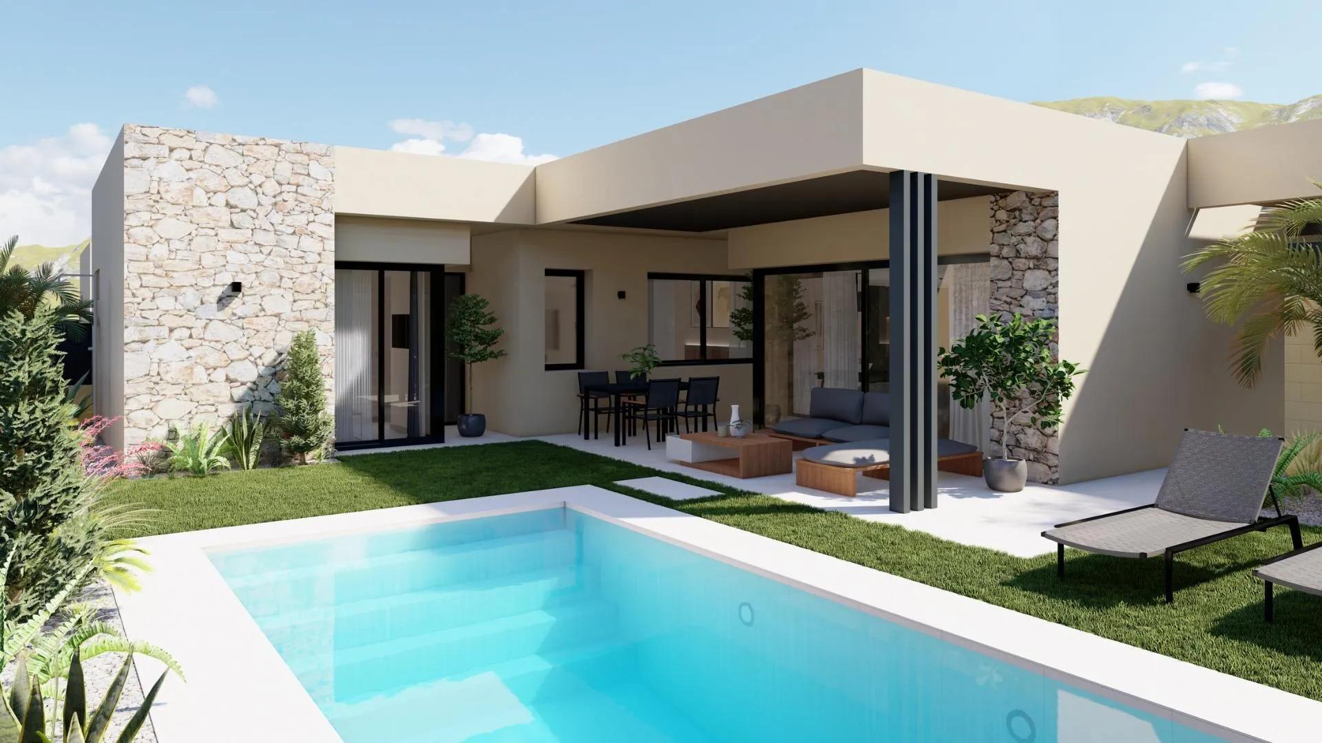 NEW BUILD VILLAS IN ALTAONA GOLF RESORT, MURCIA image 1