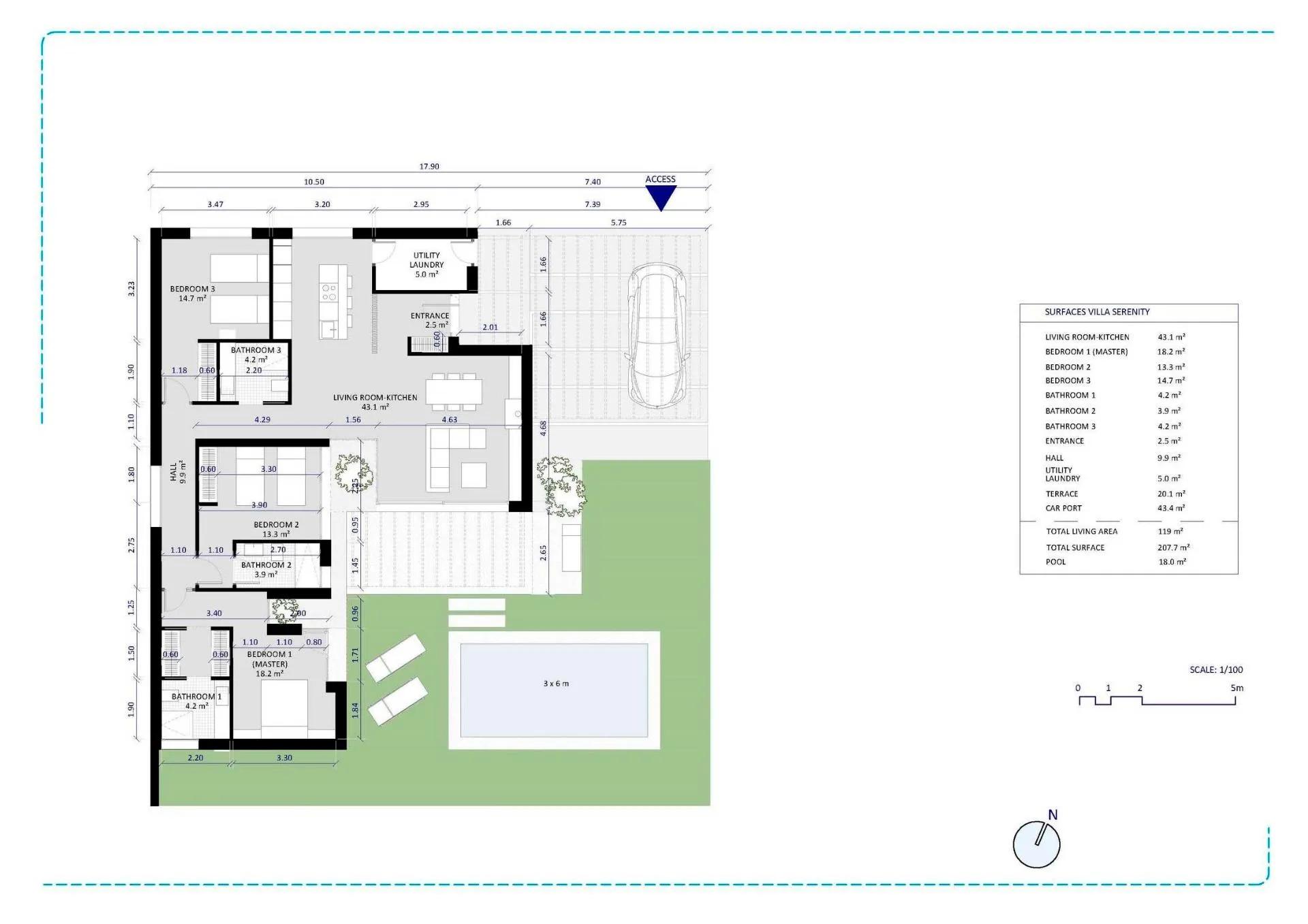 NEW BUILD VILLAS IN ALTAONA GOLF RESORT, MURCIA image 30