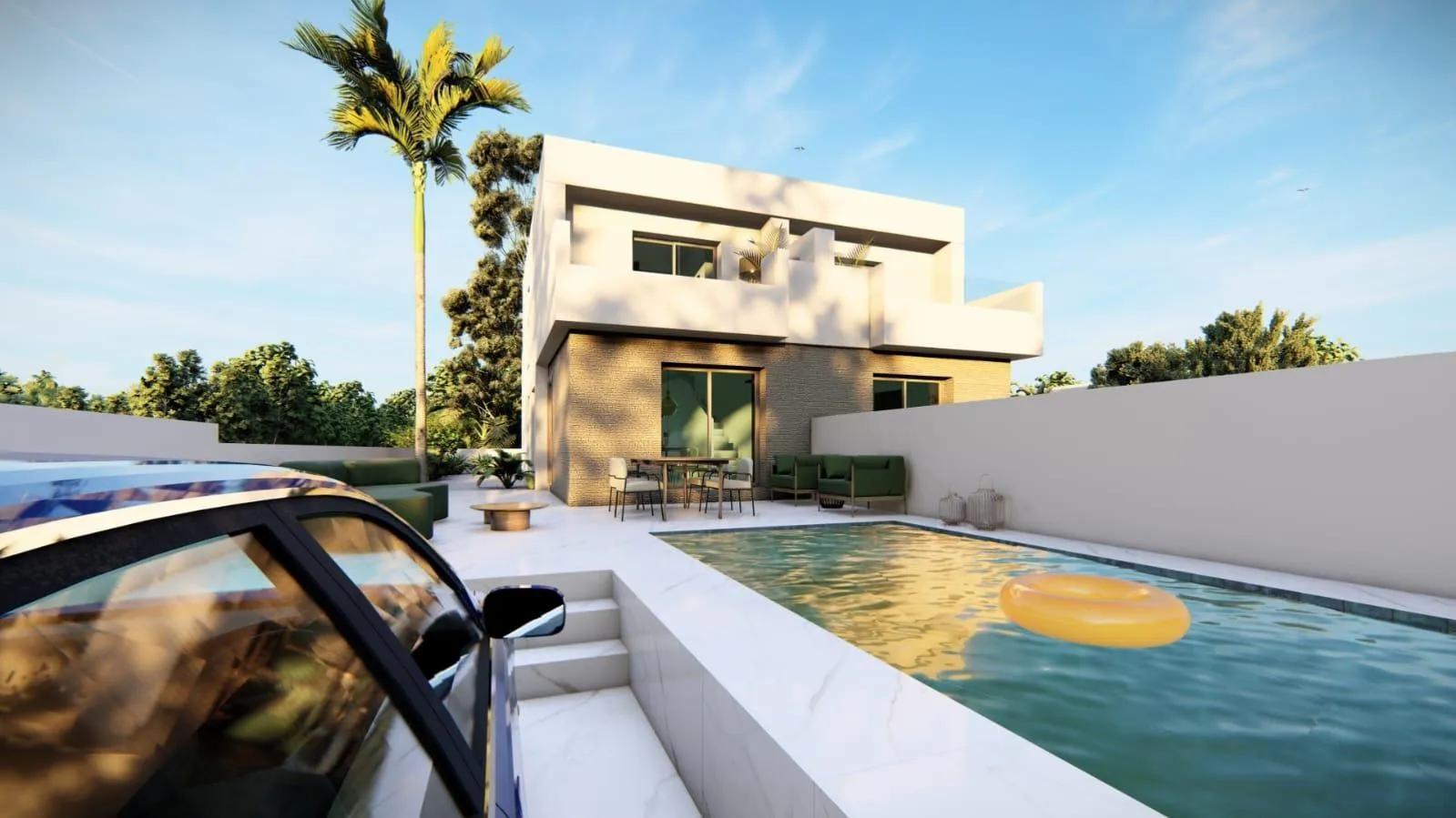 NEW BUILD SEMI-DETACHED VILLA IN DAYA NUEVA image 1