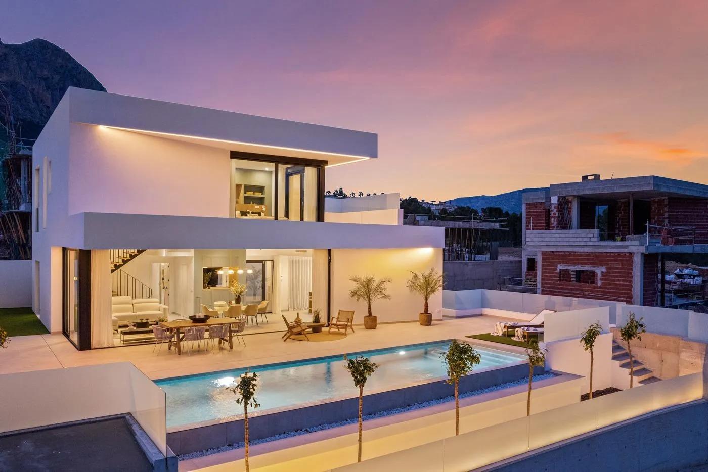 VILLAS DE OBRA NUEVA EN POLOP image 12