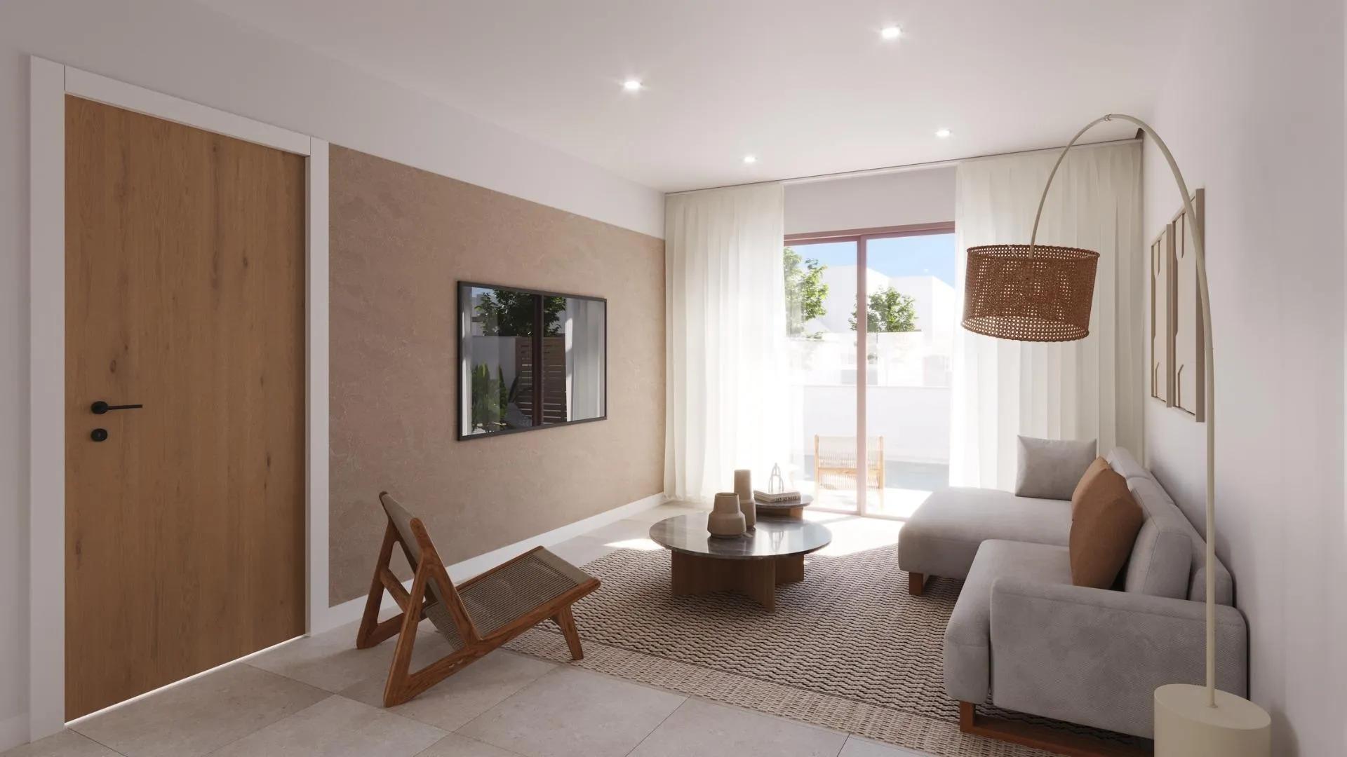 VILLAS PAREADAS DE OBRA NUEVA EN ROLDAN image 3