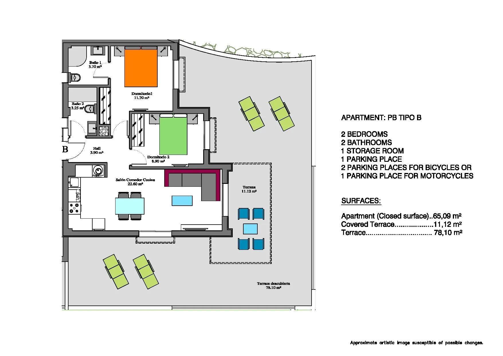 Herrliche Wohnung zwischen Meer und Golf! image 21