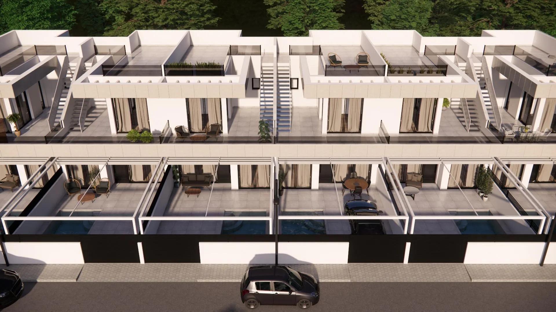 NOUVELLES CONSTRUCTIONS DE MAISONS DE VILLE À ROJALES image 14