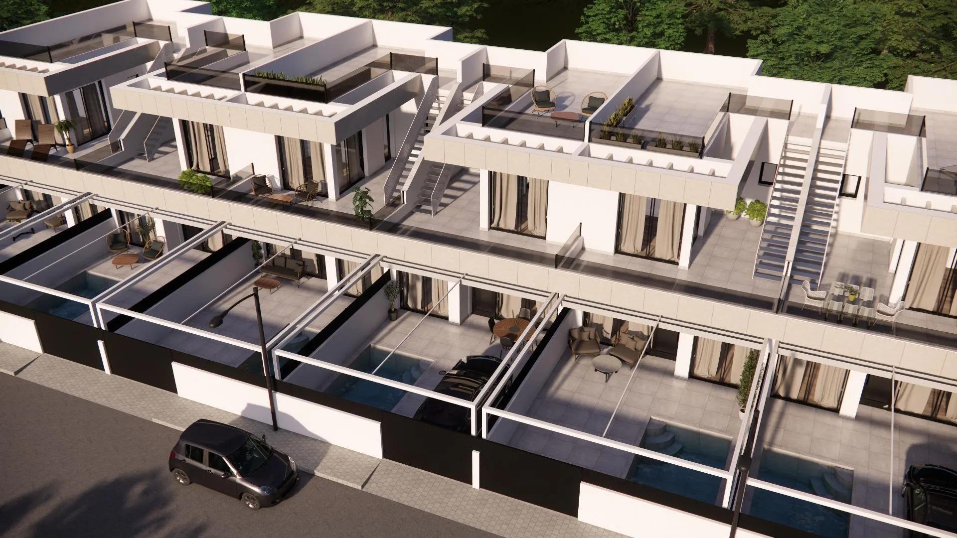 NOUVELLES CONSTRUCTIONS DE MAISONS DE VILLE À ROJALES image 15