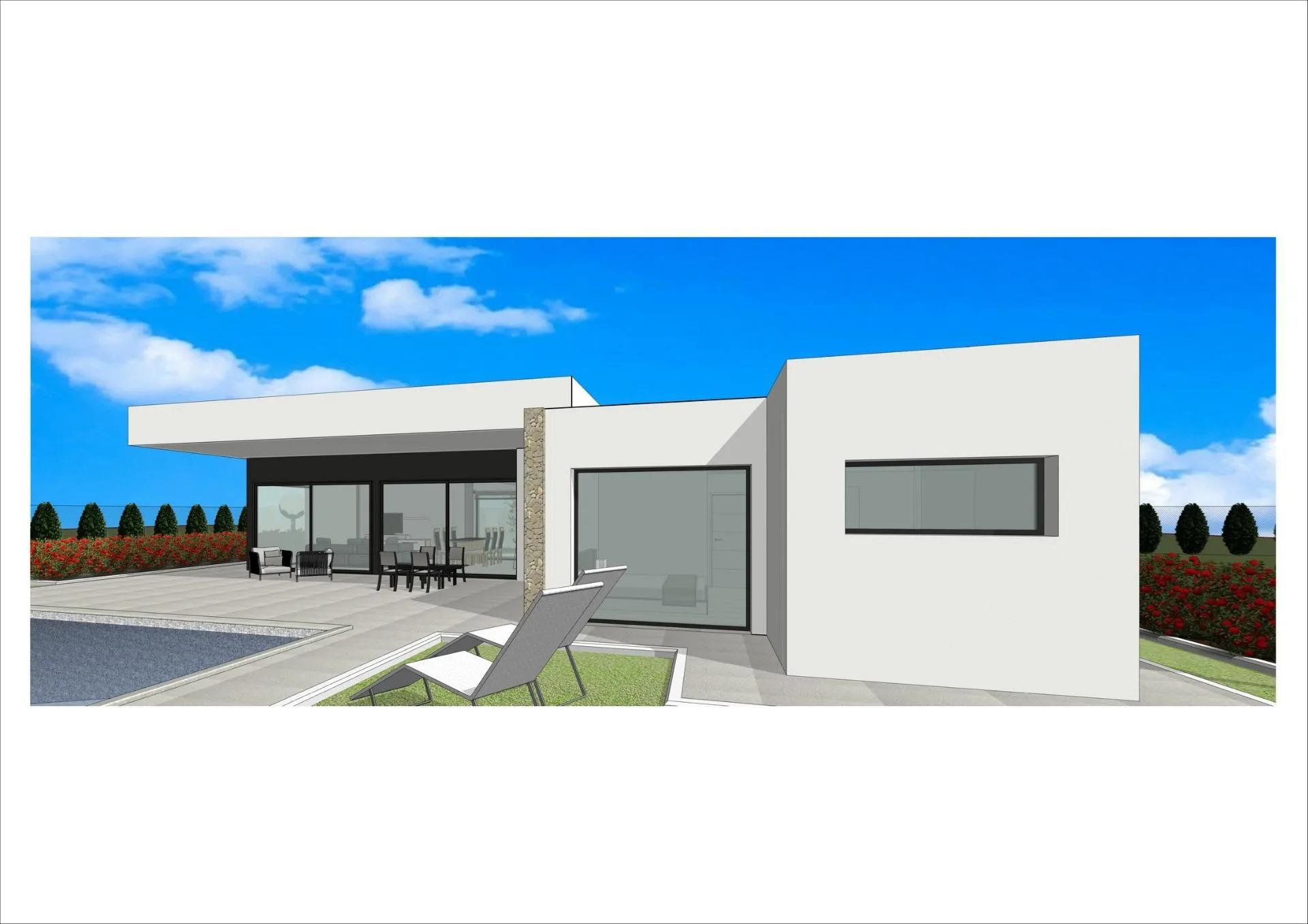 Nybyggede villaer i Aspe. image 14