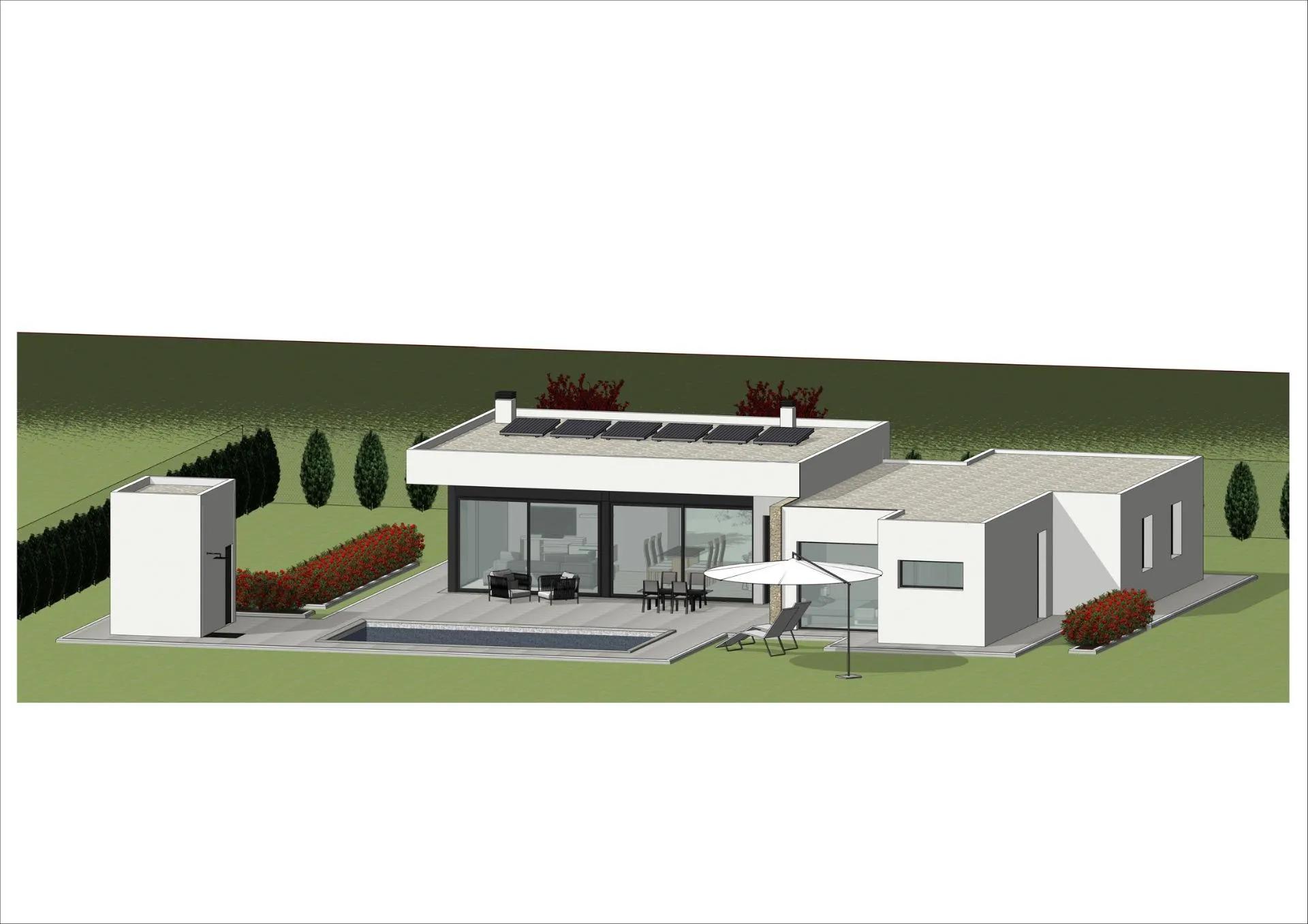 Nybyggede villaer i Aspe. image 17