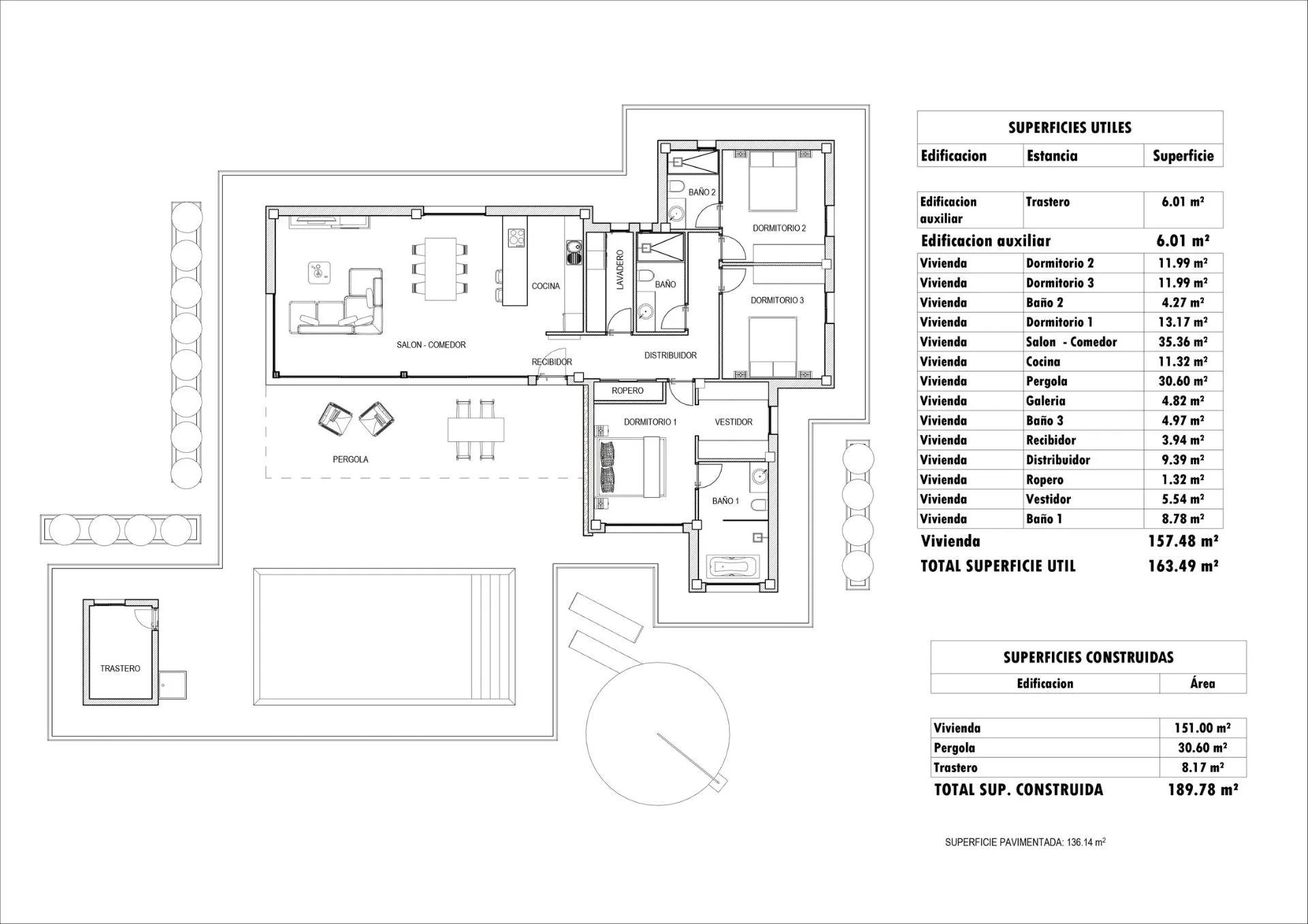Nybyggede villaer i Aspe. image 20