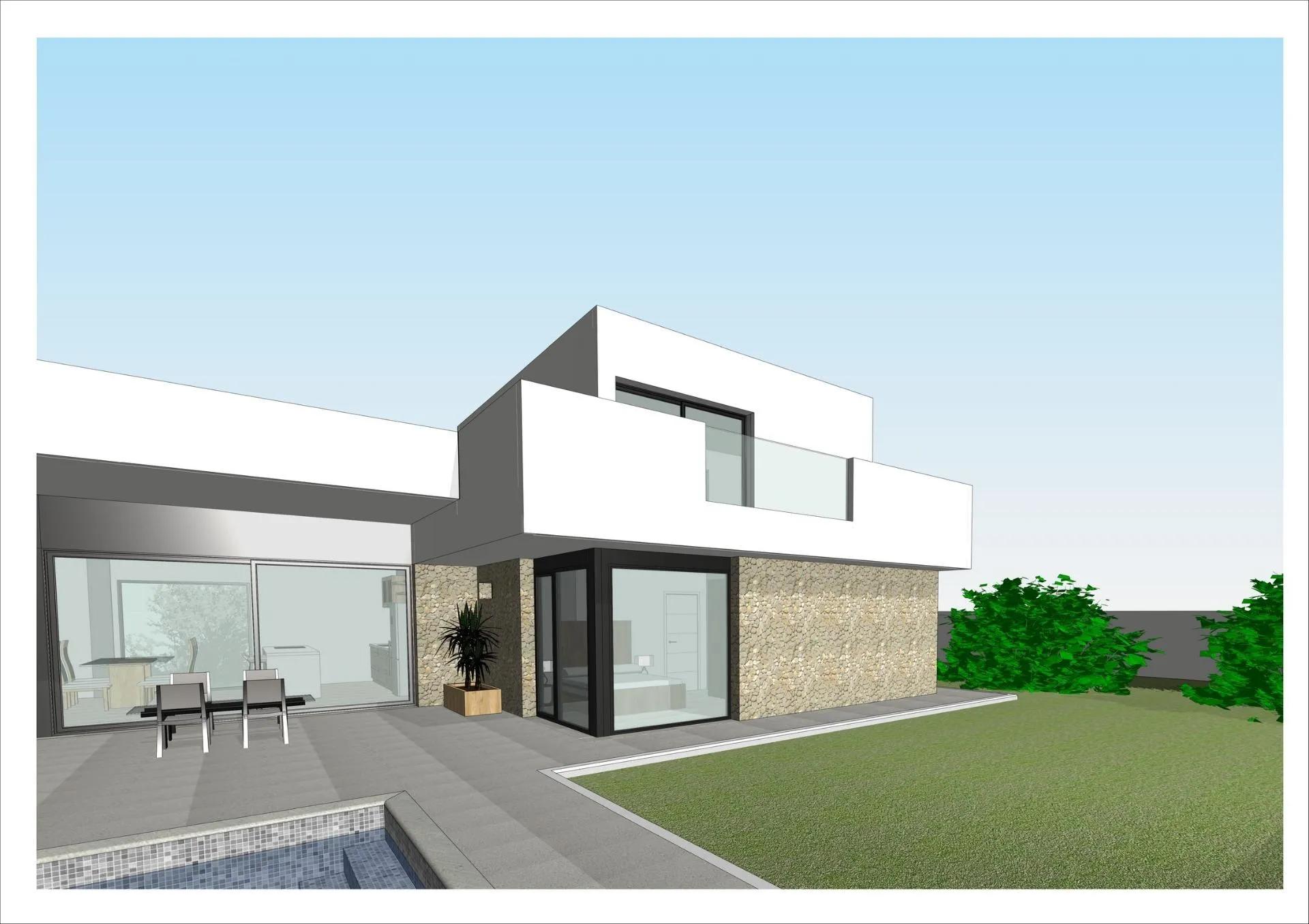 Nybyggede villaer i Aspe. image 18