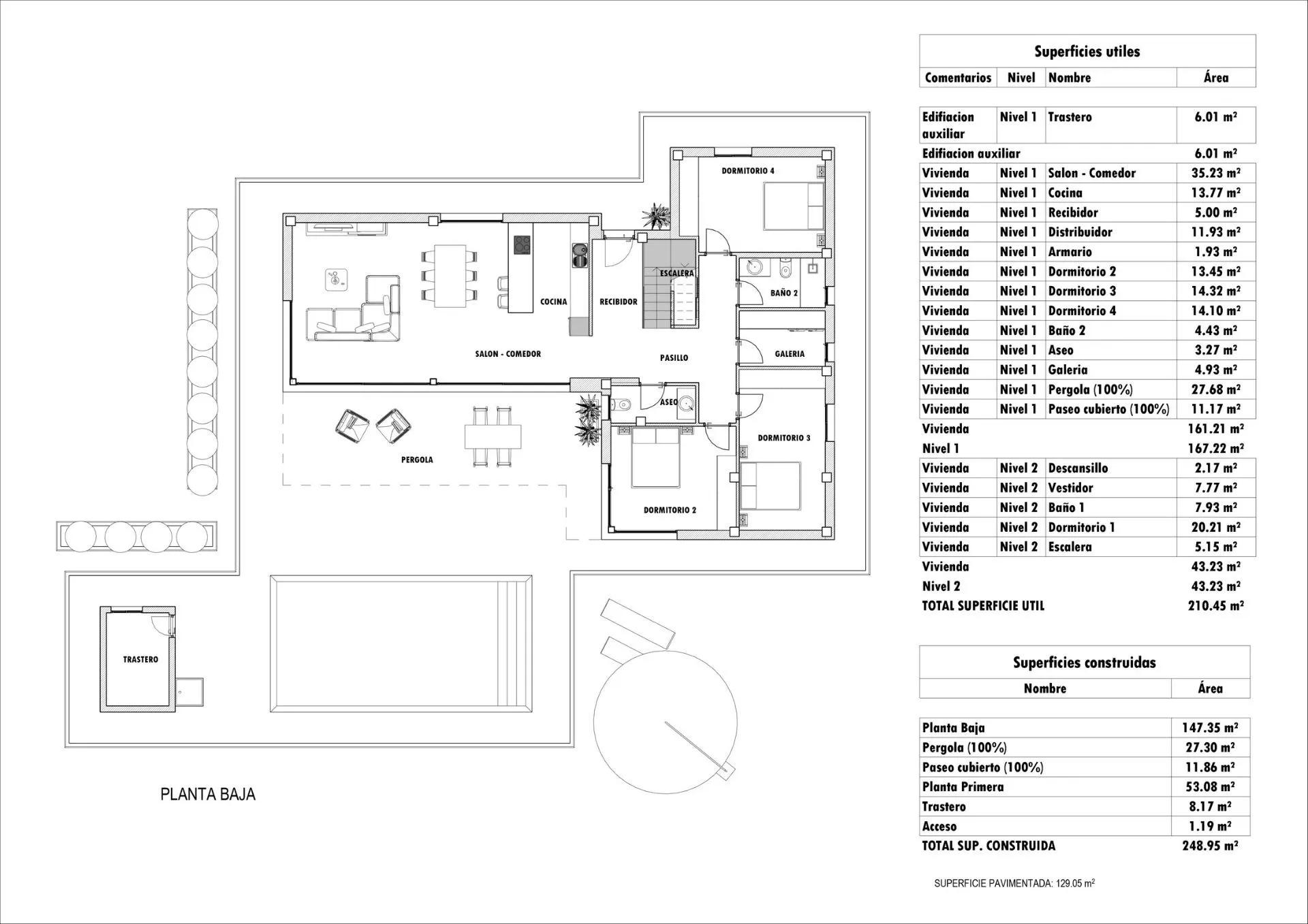 Nybyggede villaer i Aspe. image 22