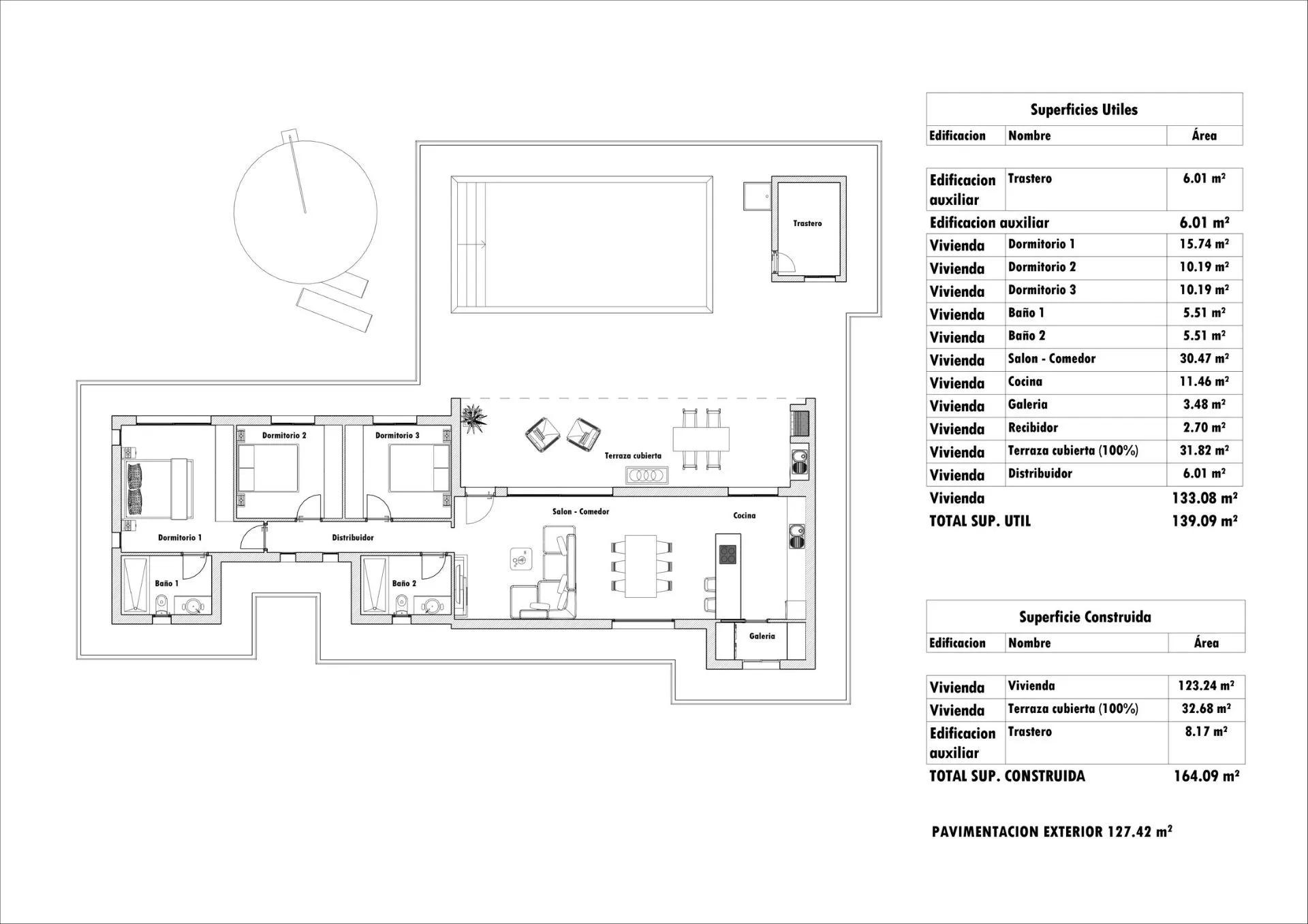 Nybyggede villaer i Aspe. image 11