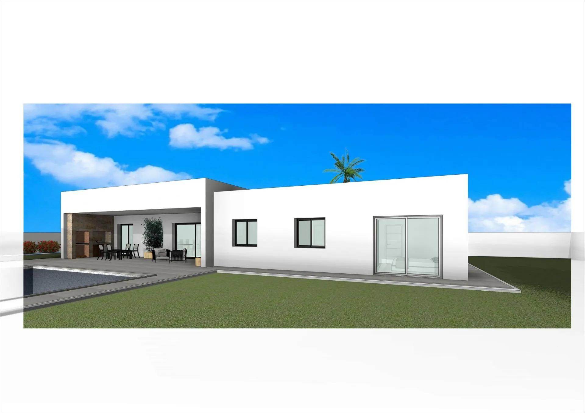 Nybyggede villaer i Aspe. image 6