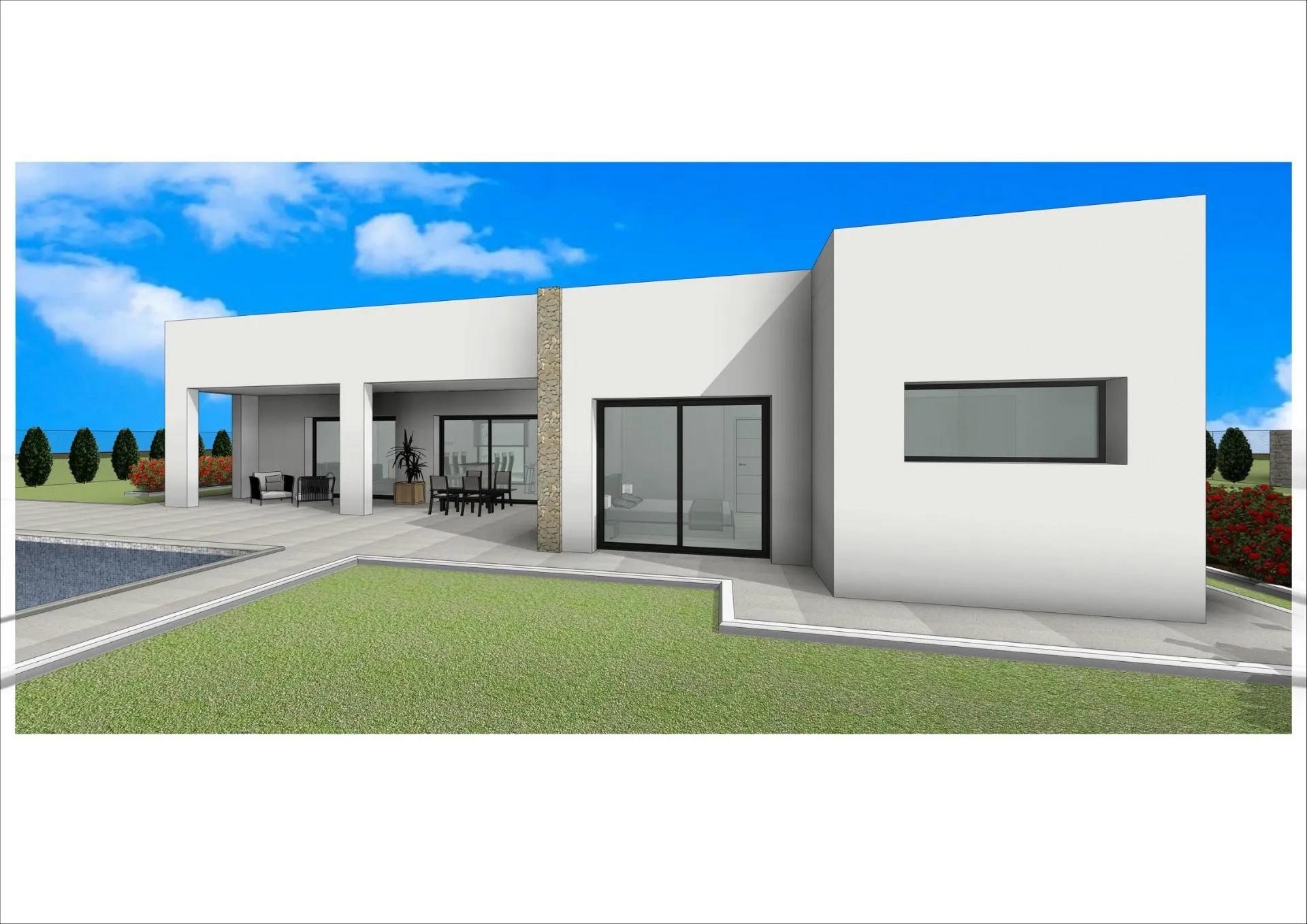 Nybyggede villaer i Aspe. image 3