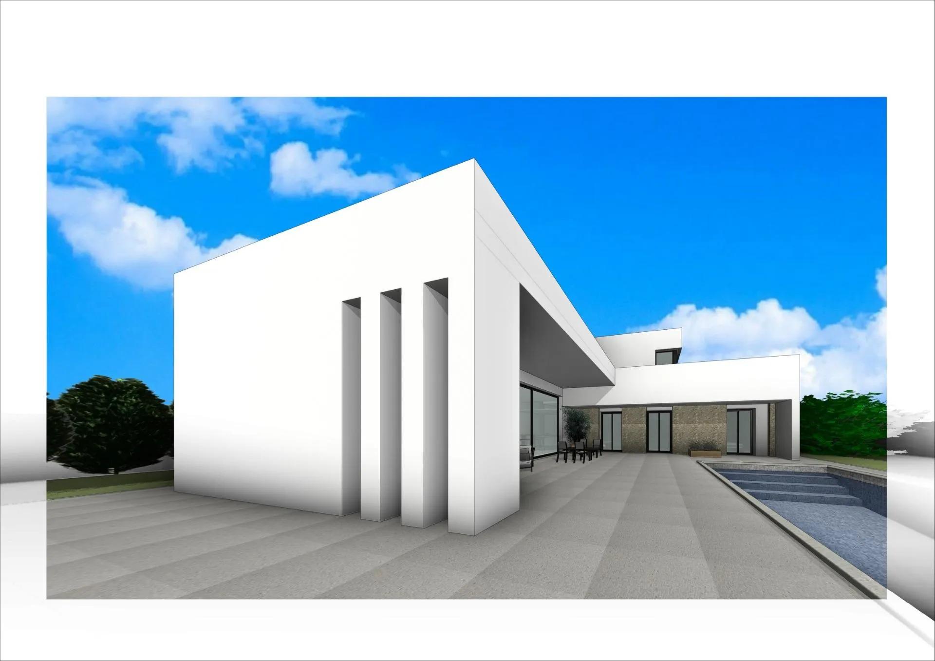 Nybyggede villaer i Aspe. image 6