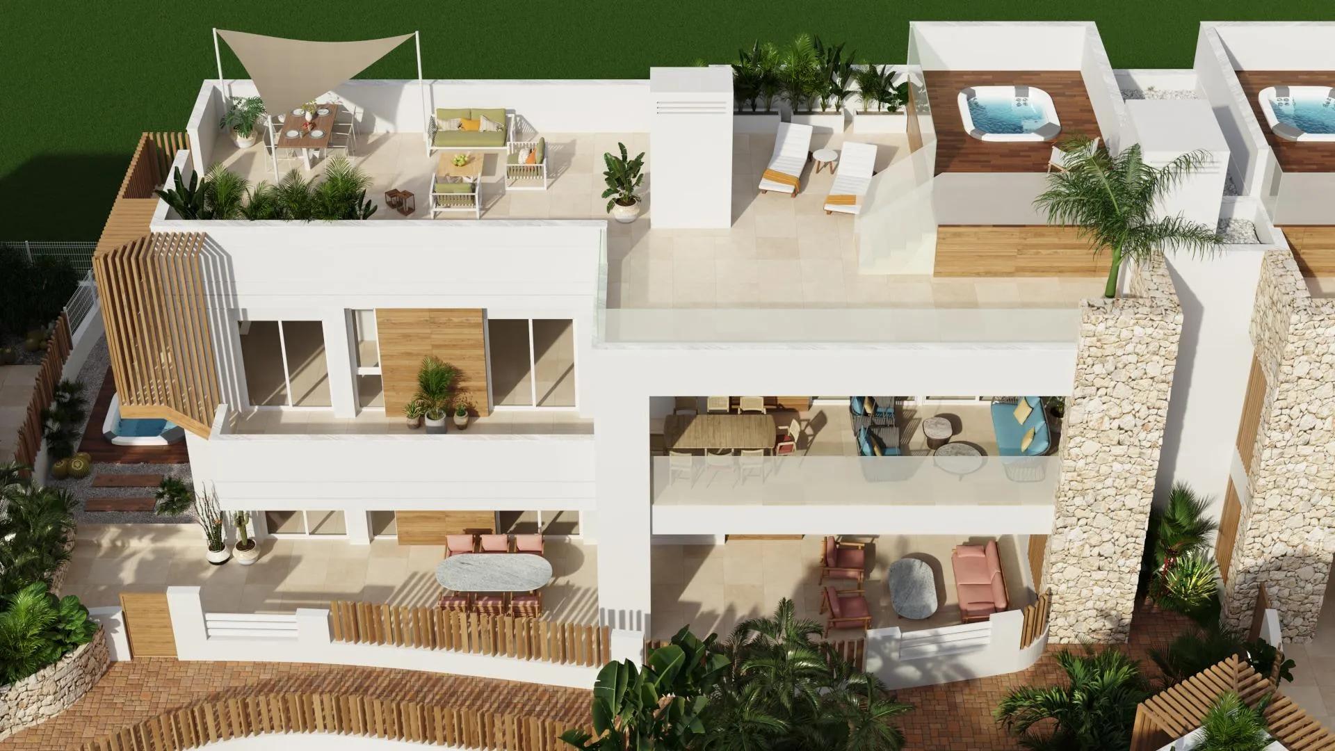 New Build Villas and Bungalows Just 250 Meters from the Beach in Mar de Pulpí image 8