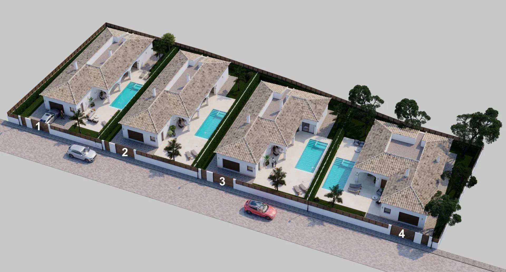 New Build Mediterranean Villas in San Pedro del Pinatar image 17