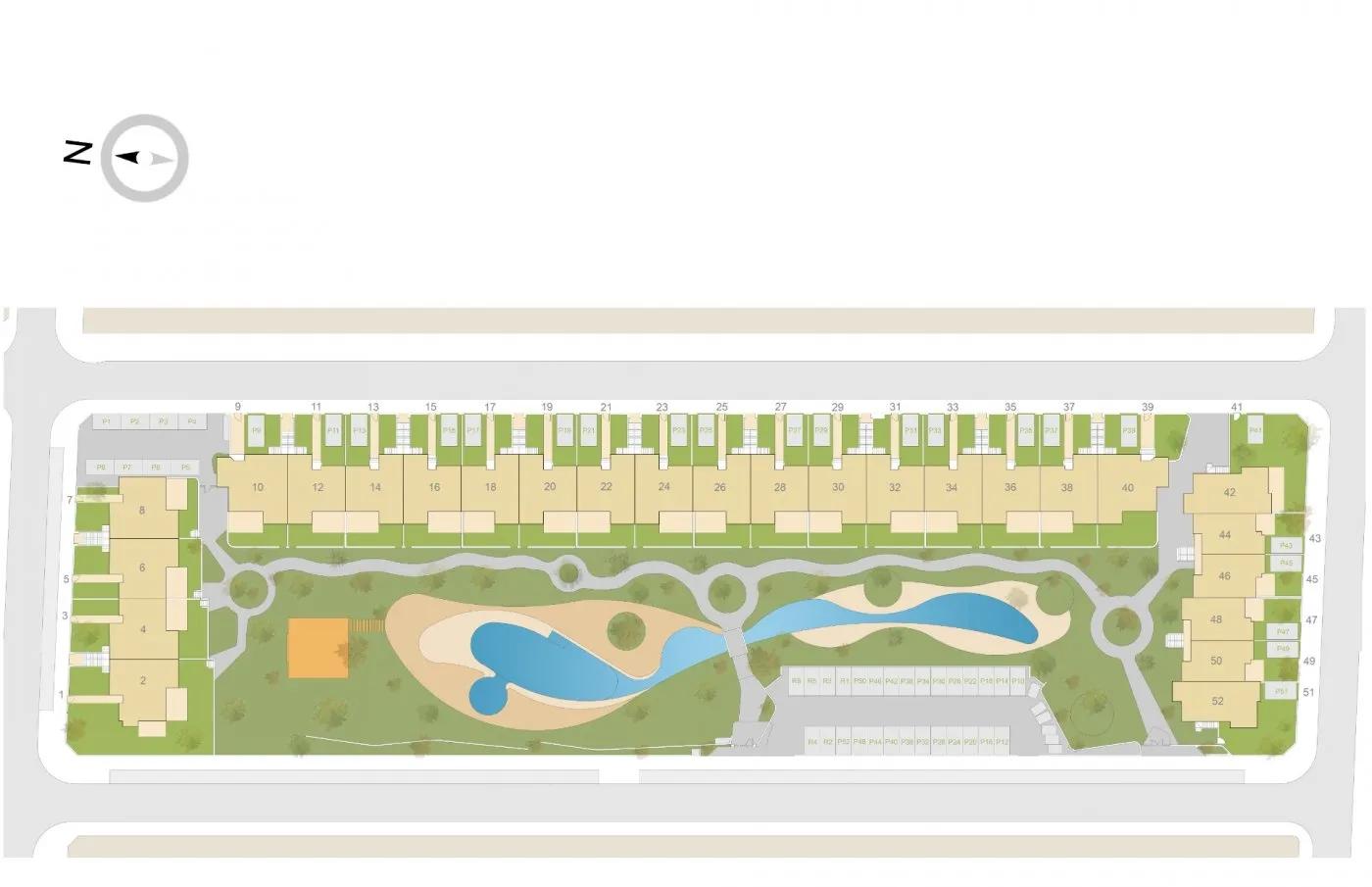 НОВЫЙ ЖИЛОЙ КОМПЛЕКС ИЗ БУНГАЛО АПАРТАМЕНТОВ В ВИСТАБЕЛЛЕ image 36