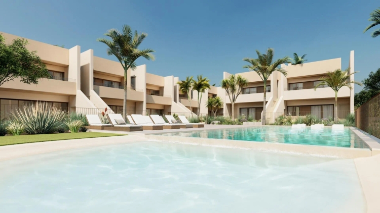 NYPRODUCERADE BUNGALOWS I RODA GOLF