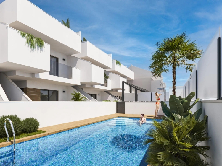 Nieuwe bungalows in San Pedro del Pinatar - Moderniteit en comfort op een paar minuten van de zee