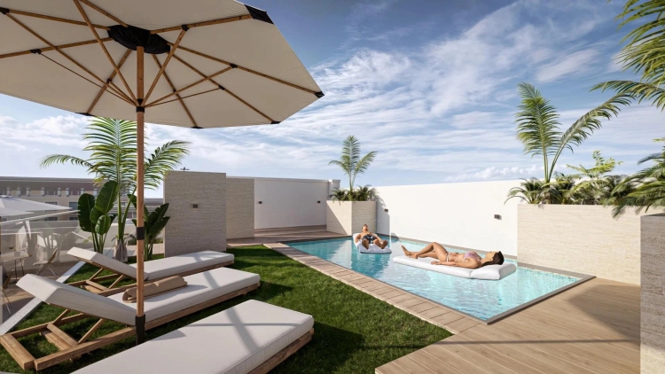 New Build Studios and Apartments in Central Torrevieja Near the Beach