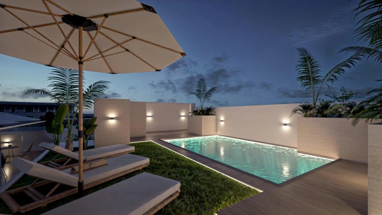 Neubau-Studios und -Wohnungen im Zentrum von Torrevieja in Strandnähe
